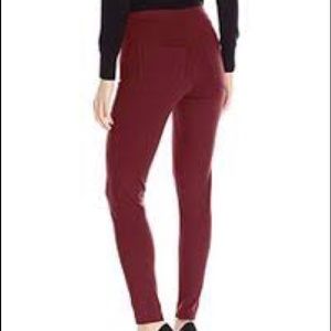 Burgundy knockout Kenzie jeans